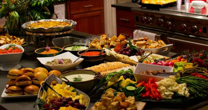 Fresh plated meal prepared by Julia's Catering in Scituate Massachusetts